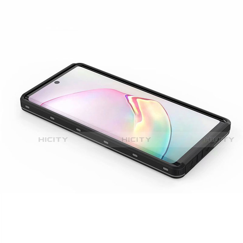 Custodia Impermeabile Silicone e Plastica Opaca Waterproof Cover 360 Gradi per Samsung Galaxy Note 20 Ultra 5G