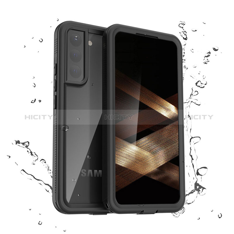 Custodia Impermeabile Silicone e Plastica Opaca Waterproof Cover 360 Gradi per Samsung Galaxy S24 5G