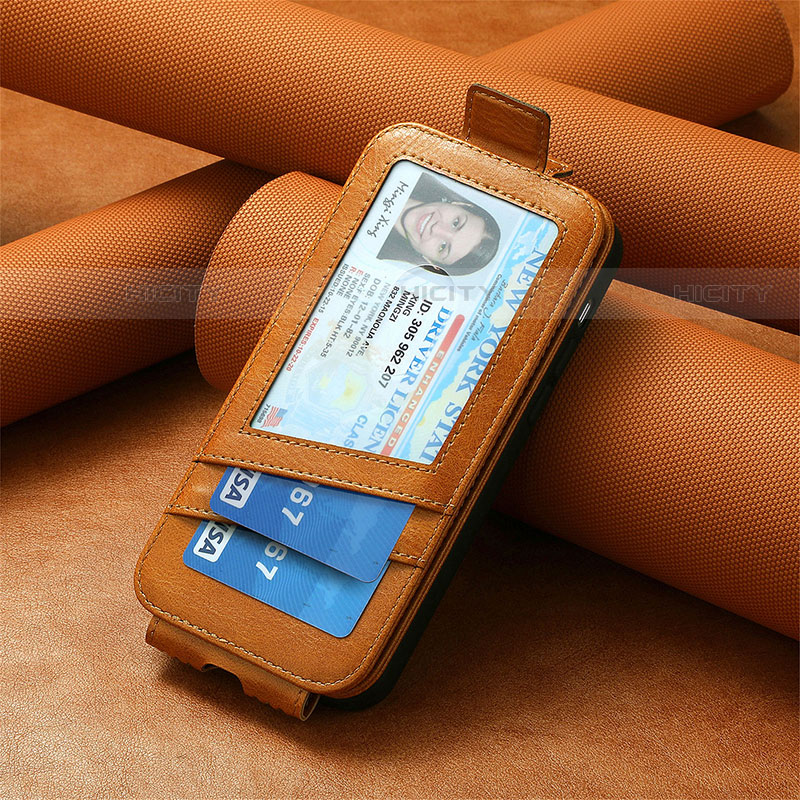Custodia In Pelle Flip A01D per Samsung Galaxy S21 5G