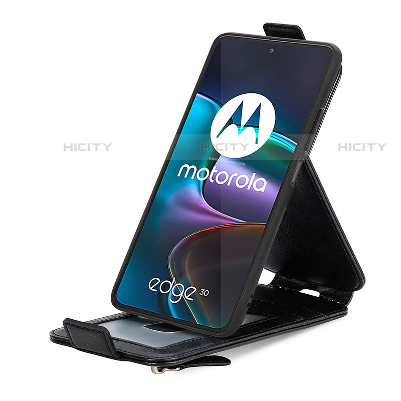 Custodia In Pelle Flip per Motorola Moto Edge 30 5G