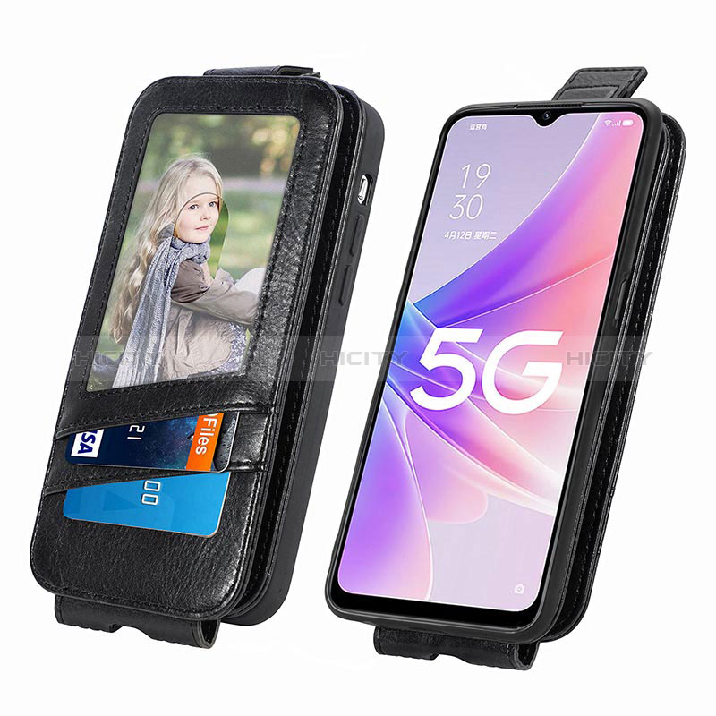 Custodia In Pelle Flip per Oppo A56S 5G