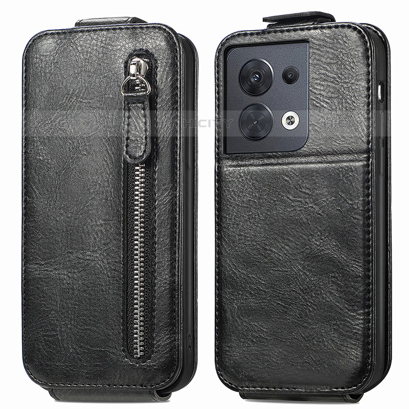 Custodia In Pelle Flip per Oppo Reno8 5G