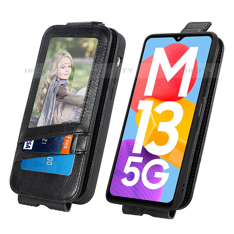 Custodia In Pelle Flip per Samsung Galaxy M13 5G