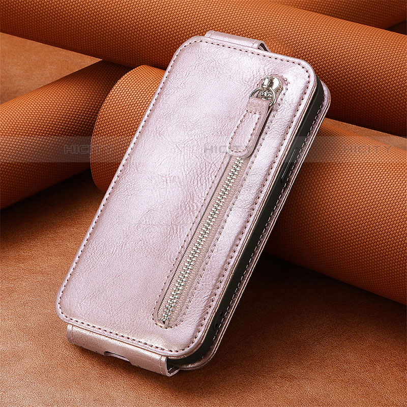 Custodia In Pelle Flip S01D per Samsung Galaxy S22 Ultra 5G