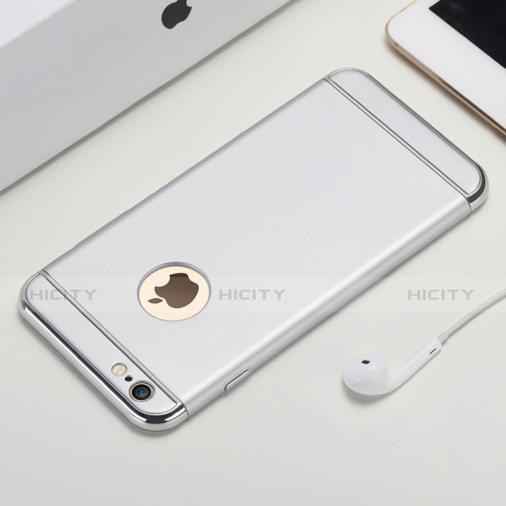 Custodia Lusso Alluminio A01 per Apple iPhone 6S Argento