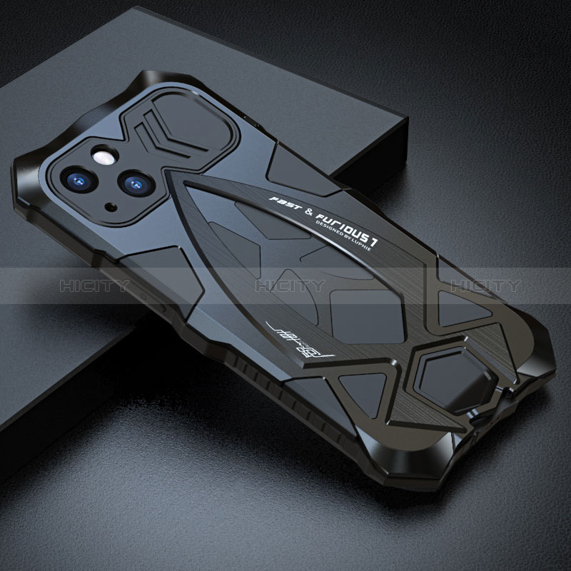 Custodia Lusso Alluminio Cover 360 Gradi LF1 per Apple iPhone 13