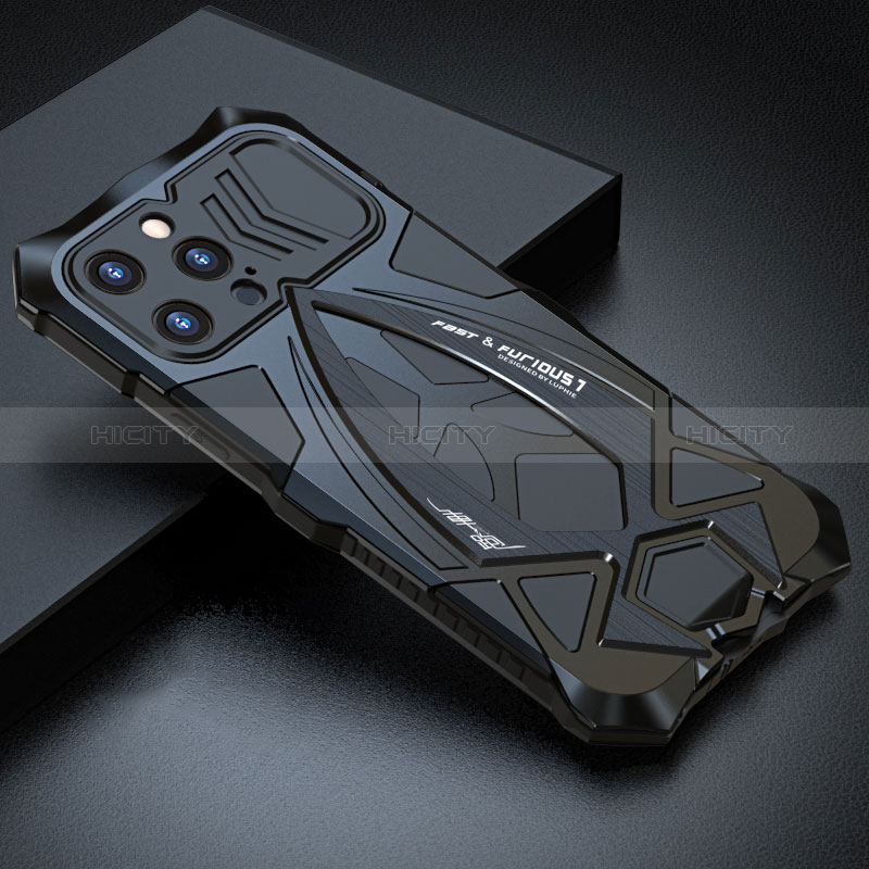 Custodia Lusso Alluminio Cover 360 Gradi LF1 per Apple iPhone 13 Pro