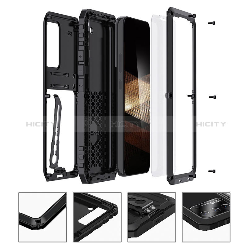 Custodia Lusso Alluminio Cover 360 Gradi LK1 per Samsung Galaxy S24 5G