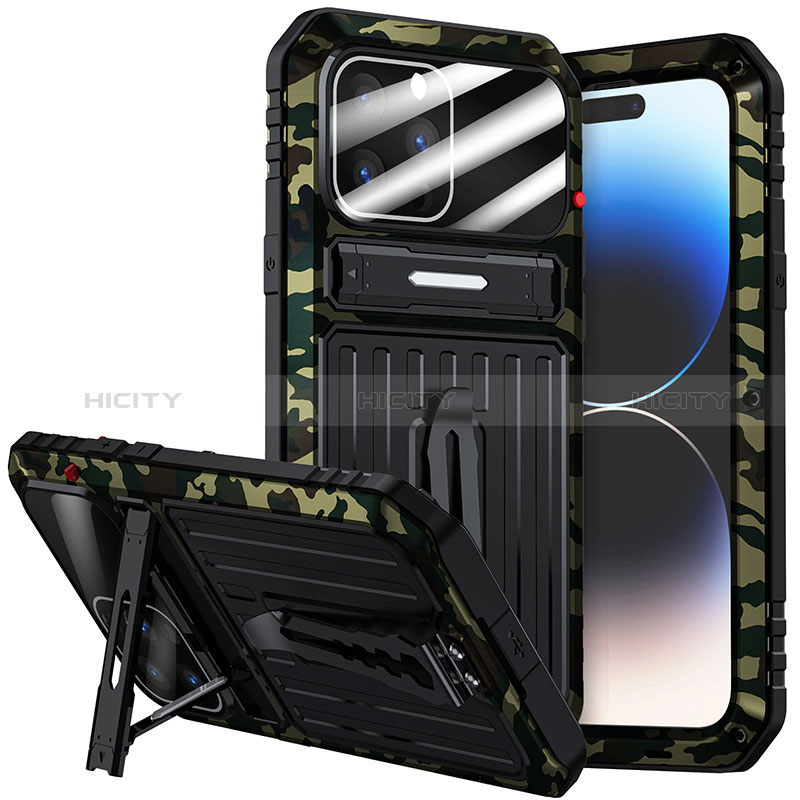 Custodia Lusso Alluminio Cover 360 Gradi LK2 per Apple iPhone 15 Pro Max