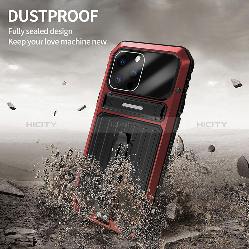 Custodia Lusso Alluminio Cover 360 Gradi LK3 per Apple iPhone 13 Pro Max