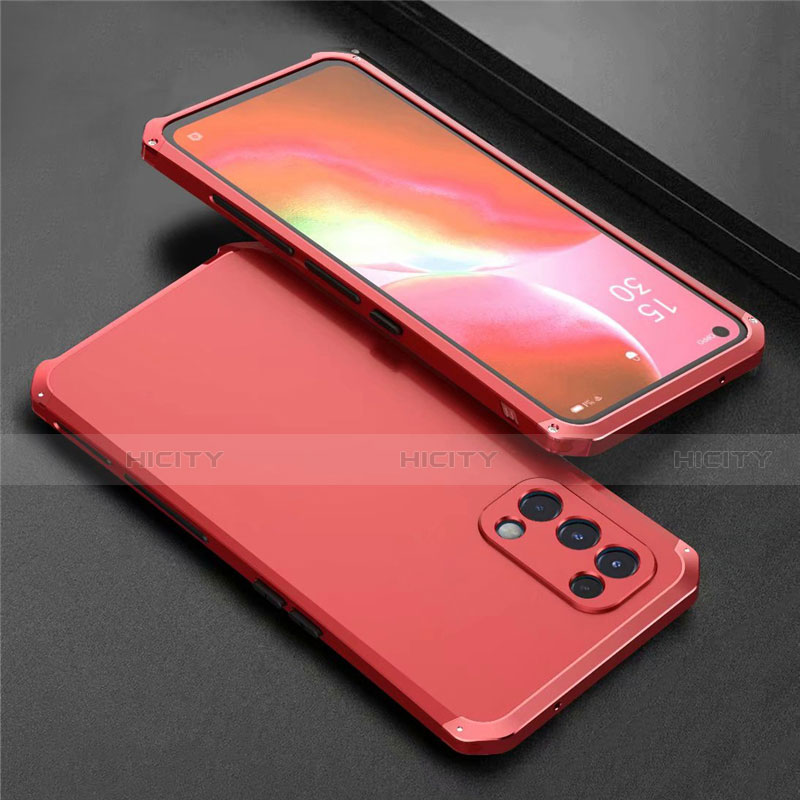 Custodia Lusso Alluminio Cover 360 Gradi M02 per Oppo Find X3 Lite 5G