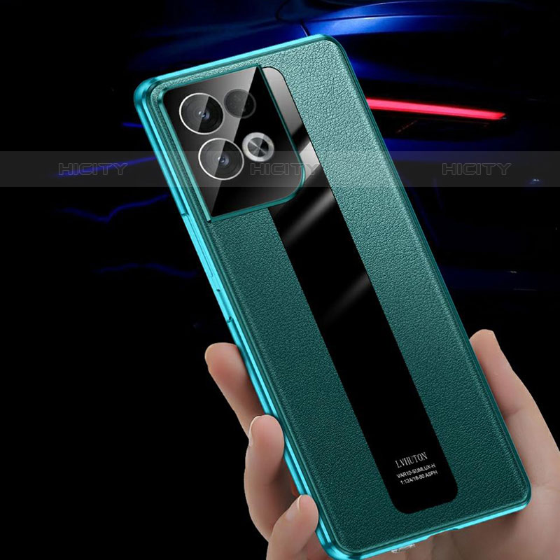 Custodia Lusso Alluminio Cover 360 Gradi P01 per Oppo Reno8 Pro+ Plus 5G