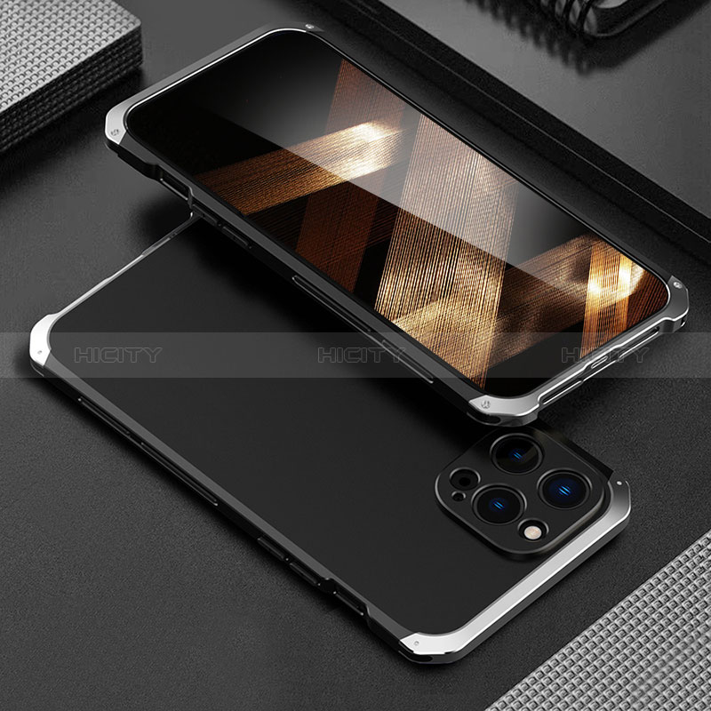 Custodia Lusso Alluminio Cover 360 Gradi per Apple iPhone 14 Pro