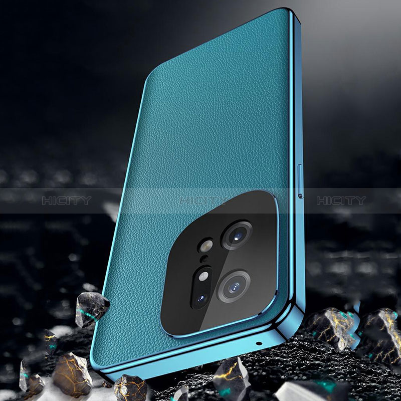 Custodia Lusso Alluminio Cover 360 Gradi per Oppo Find X5 5G