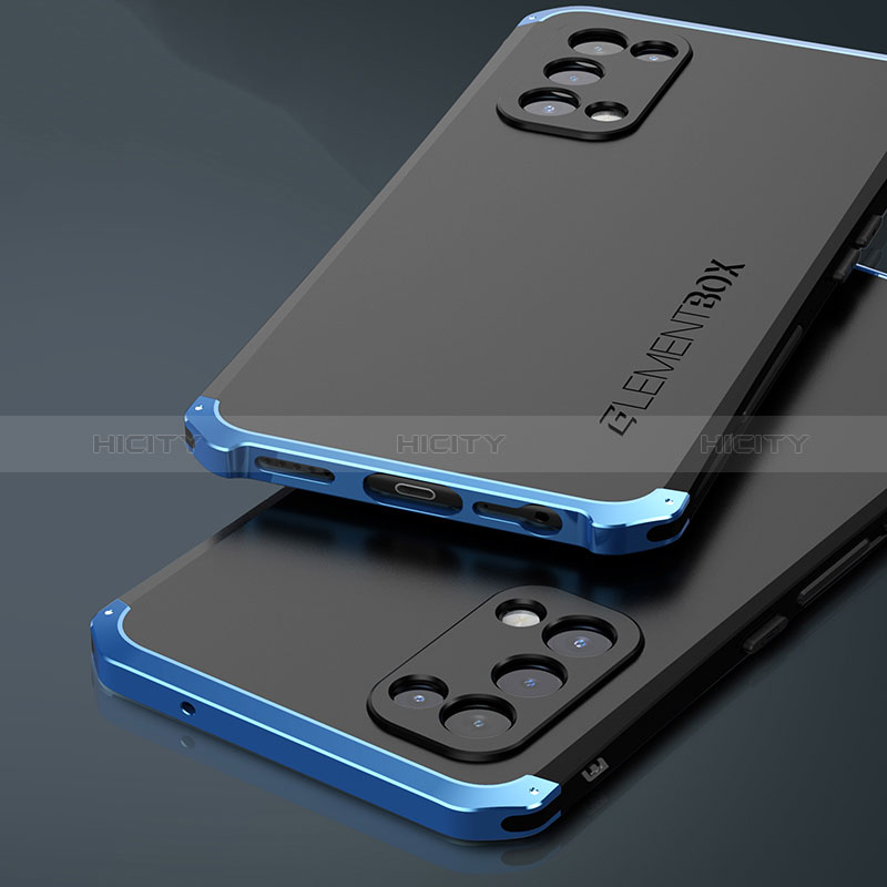 Custodia Lusso Alluminio Cover 360 Gradi per Oppo K9 5G