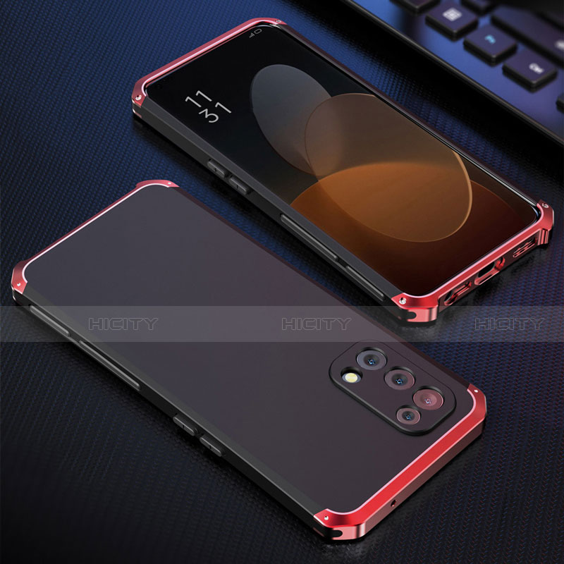 Custodia Lusso Alluminio Cover 360 Gradi per Oppo Reno5 5G