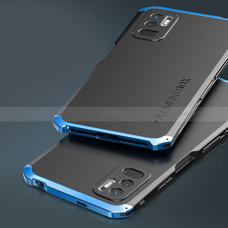 Custodia Lusso Alluminio Cover 360 Gradi per Xiaomi Redmi Note 10 JE 5G