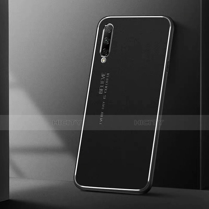 Custodia Lusso Alluminio Cover M01 per Huawei Honor 9X Pro Nero