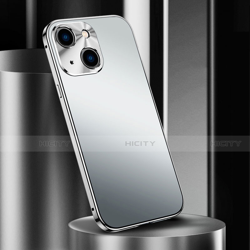 Custodia Lusso Alluminio Cover M02 per Apple iPhone 14 Plus