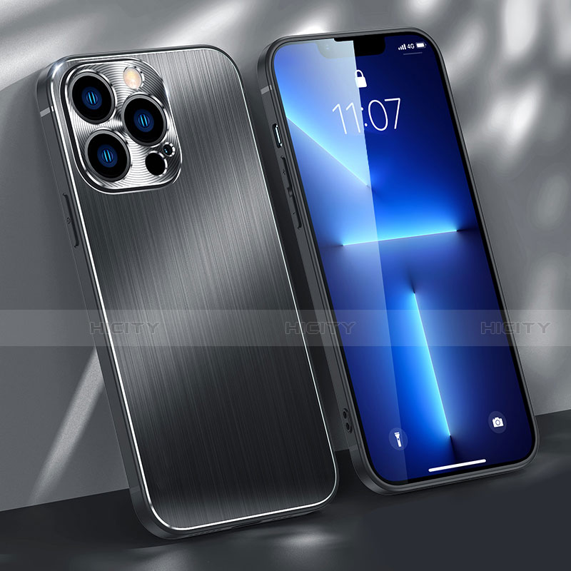 Custodia Lusso Alluminio Cover M09 per Apple iPhone 13 Pro