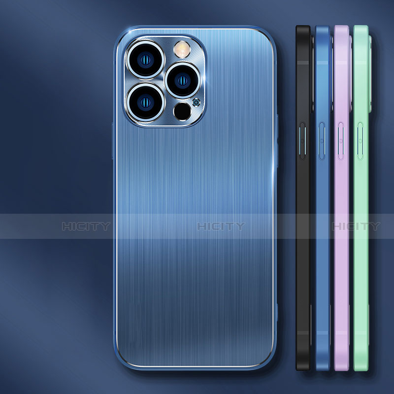 Custodia Lusso Alluminio Cover M09 per Apple iPhone 13 Pro