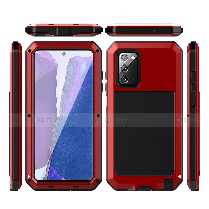 Custodia Lusso Alluminio Cover N01 per Samsung Galaxy Note 20 5G