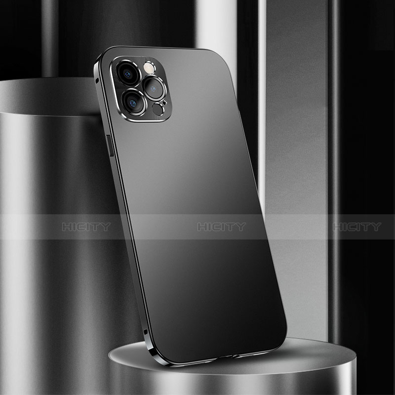 Custodia Lusso Alluminio Cover N02 per Apple iPhone 12 Pro Max
