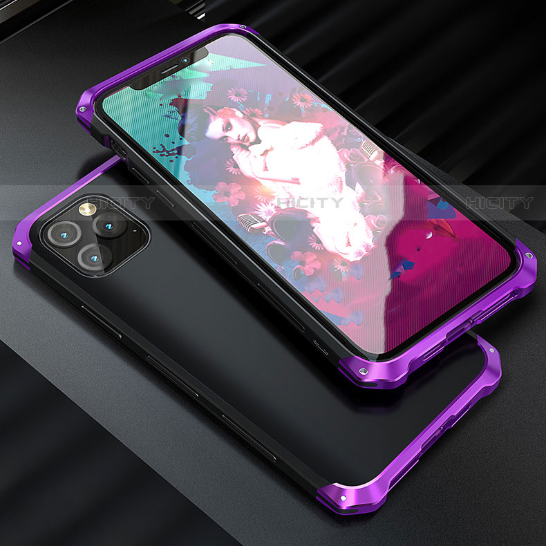 Custodia Lusso Alluminio Cover per Apple iPhone 11 Pro