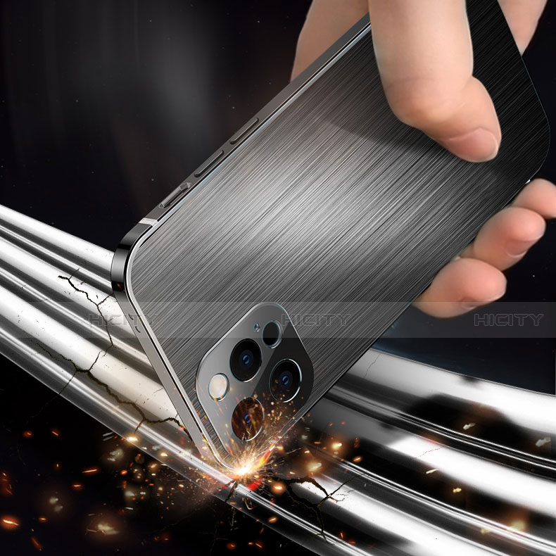 Custodia Lusso Alluminio Cover per Apple iPhone 13 Pro Max