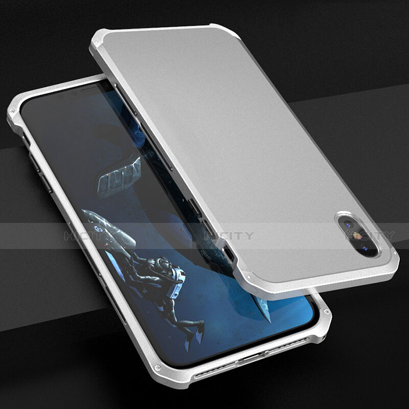 Custodia Lusso Alluminio Cover per Apple iPhone Xs Max