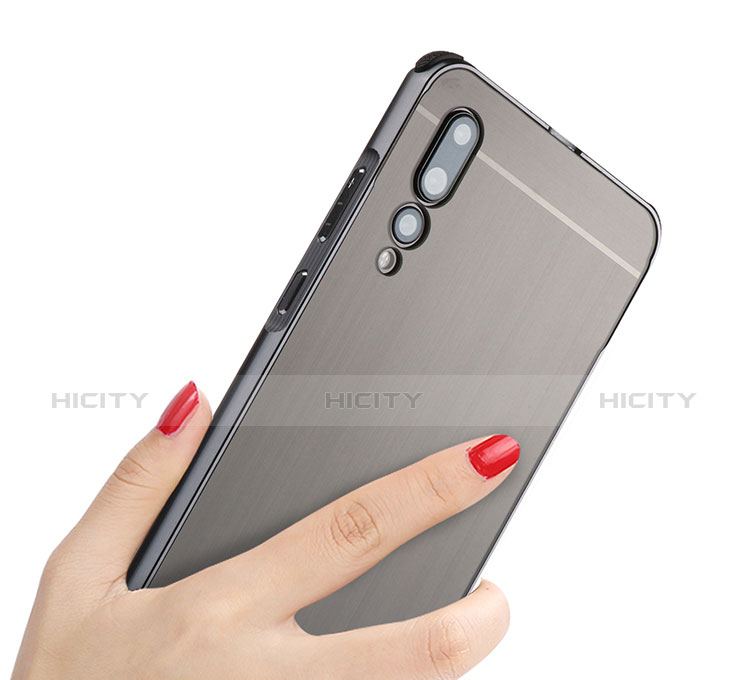 Custodia Lusso Alluminio Cover per Huawei P20 Pro