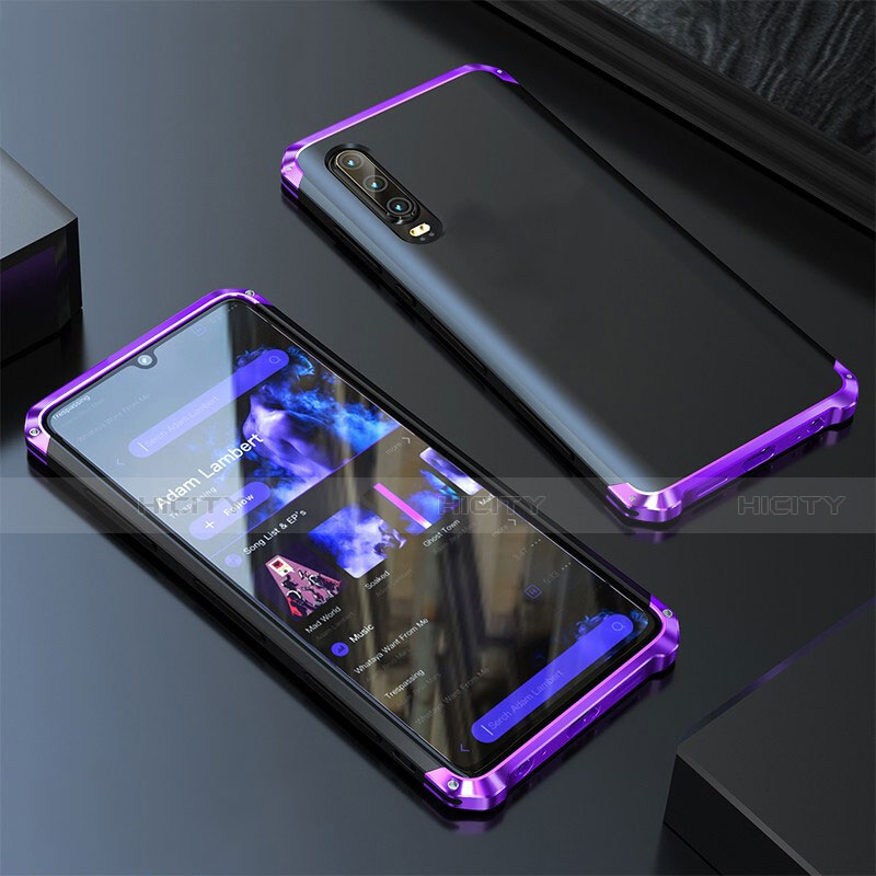 Custodia Lusso Alluminio Cover per Huawei P20 Pro