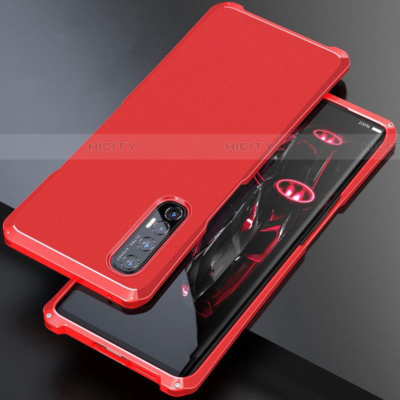 Custodia Lusso Alluminio Cover per Oppo Find X2 Neo