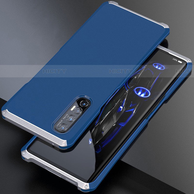 Custodia Lusso Alluminio Cover per Oppo Find X2 Neo