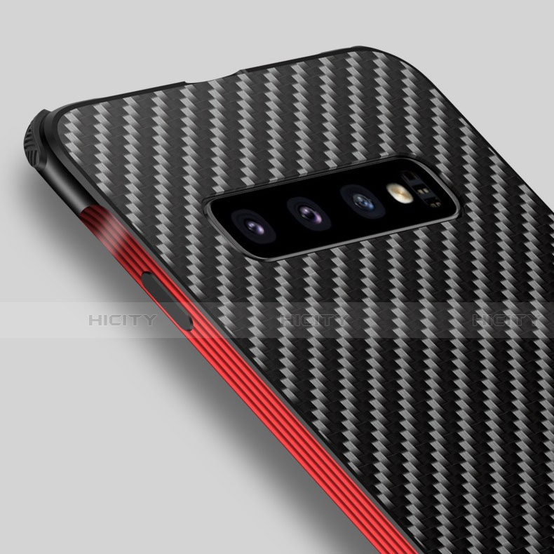 Custodia Lusso Alluminio Cover per Samsung Galaxy S10