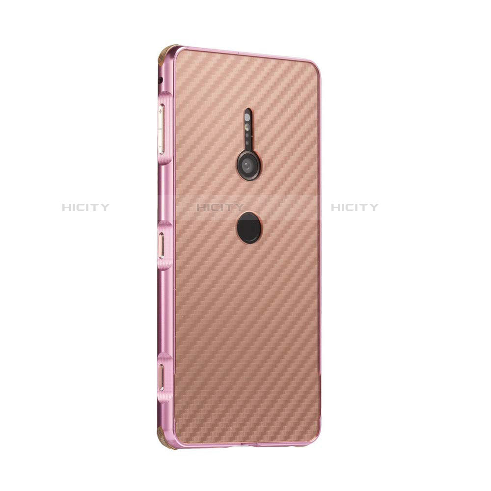 Custodia Lusso Alluminio Cover per Sony Xperia XZ3