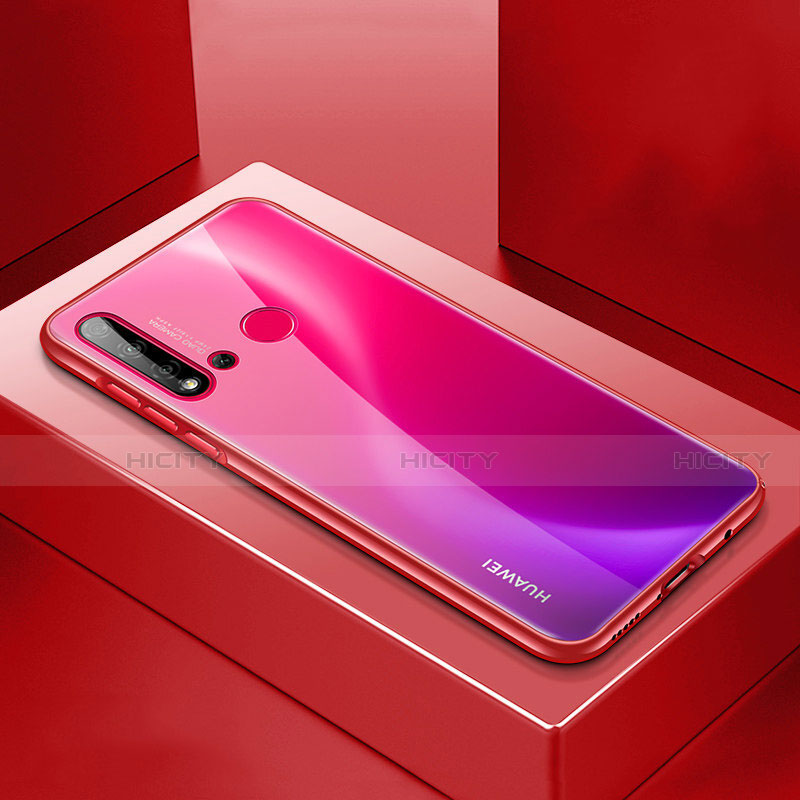 Custodia Lusso Alluminio Cover T01 per Huawei P20 Lite (2019)