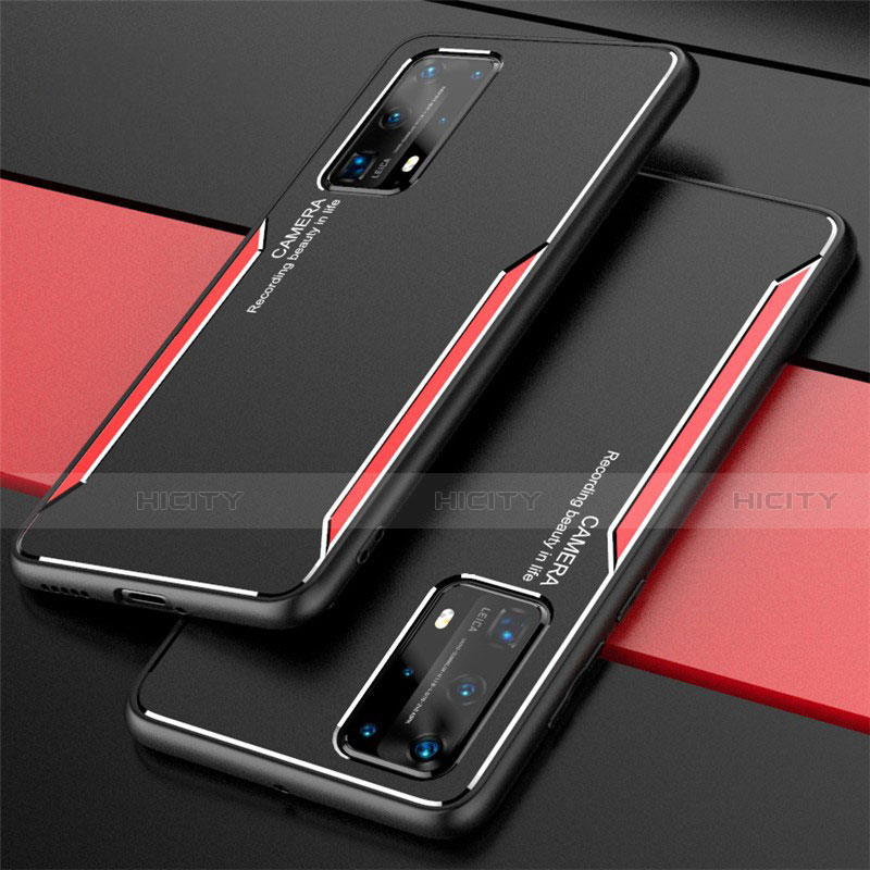 Custodia Lusso Alluminio Cover T01 per Huawei P40 Pro+ Plus