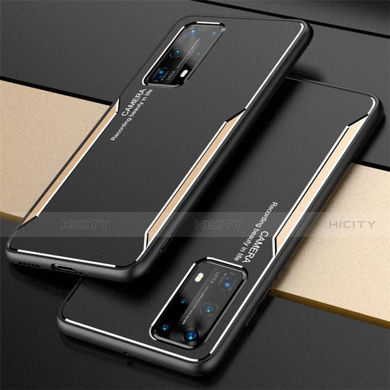 Custodia Lusso Alluminio Cover T01 per Huawei P40 Pro+ Plus