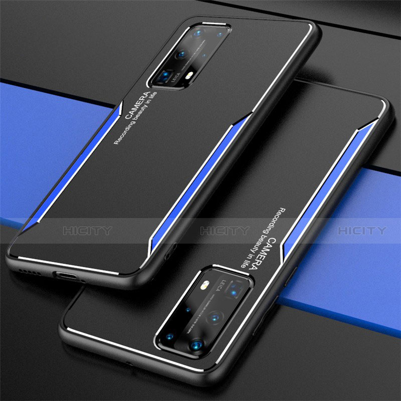 Custodia Lusso Alluminio Cover T01 per Huawei P40 Pro+ Plus