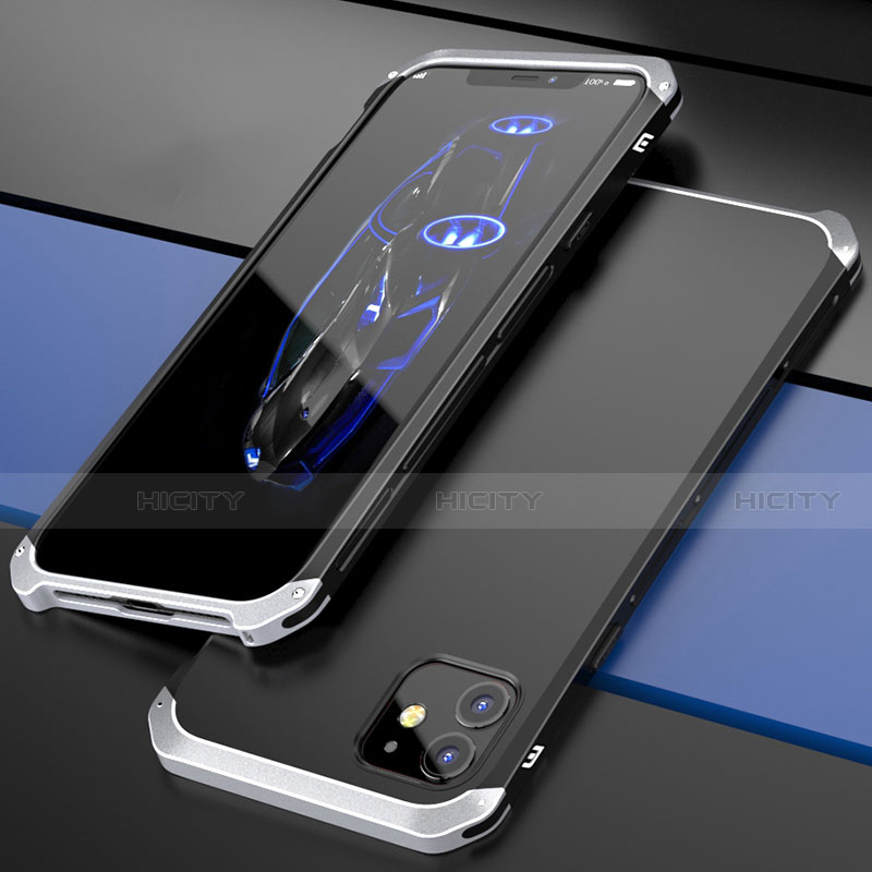 Custodia Lusso Alluminio Cover T02 per Apple iPhone 12 Mini