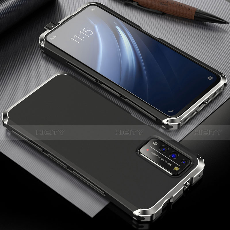 Custodia Lusso Alluminio Cover T02 per Huawei Honor X10 5G