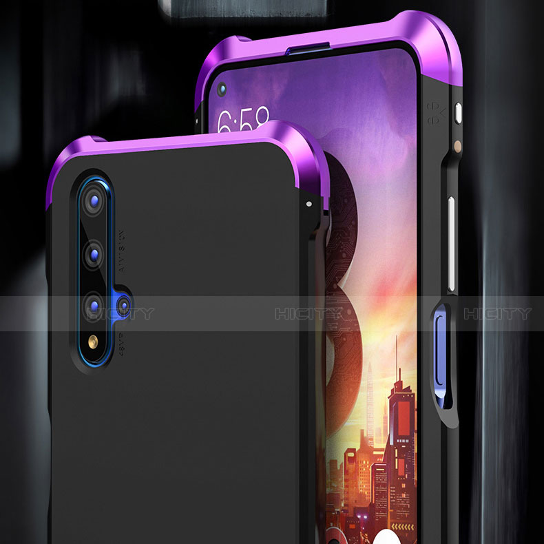 Custodia Lusso Alluminio Cover T03 per Huawei Honor 20