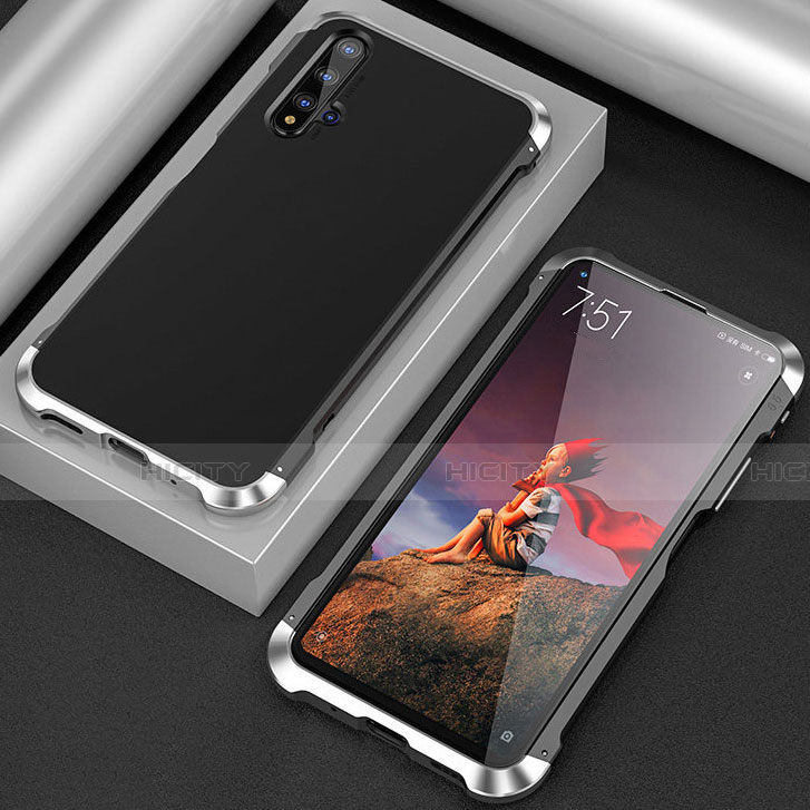 Custodia Lusso Alluminio Cover T03 per Huawei Nova 5T