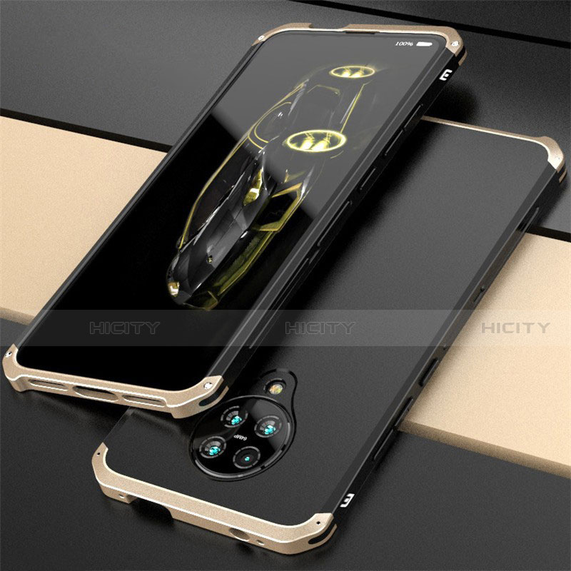 Custodia Lusso Alluminio Cover T03 per Xiaomi Redmi K30 Pro Zoom