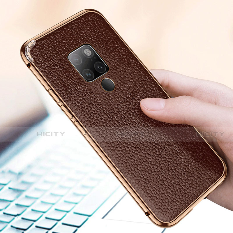 Custodia Lusso Alluminio Cover T08 per Huawei Mate 20 X 5G