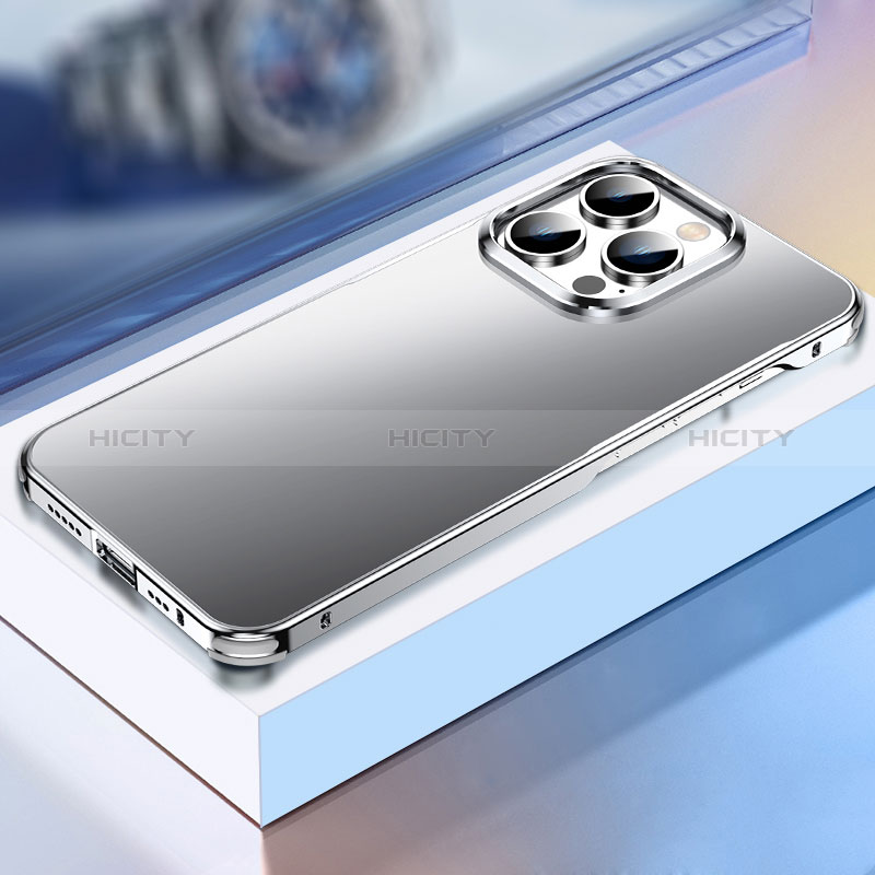 Custodia Lusso Alluminio Cover TB1 per Apple iPhone 13 Pro