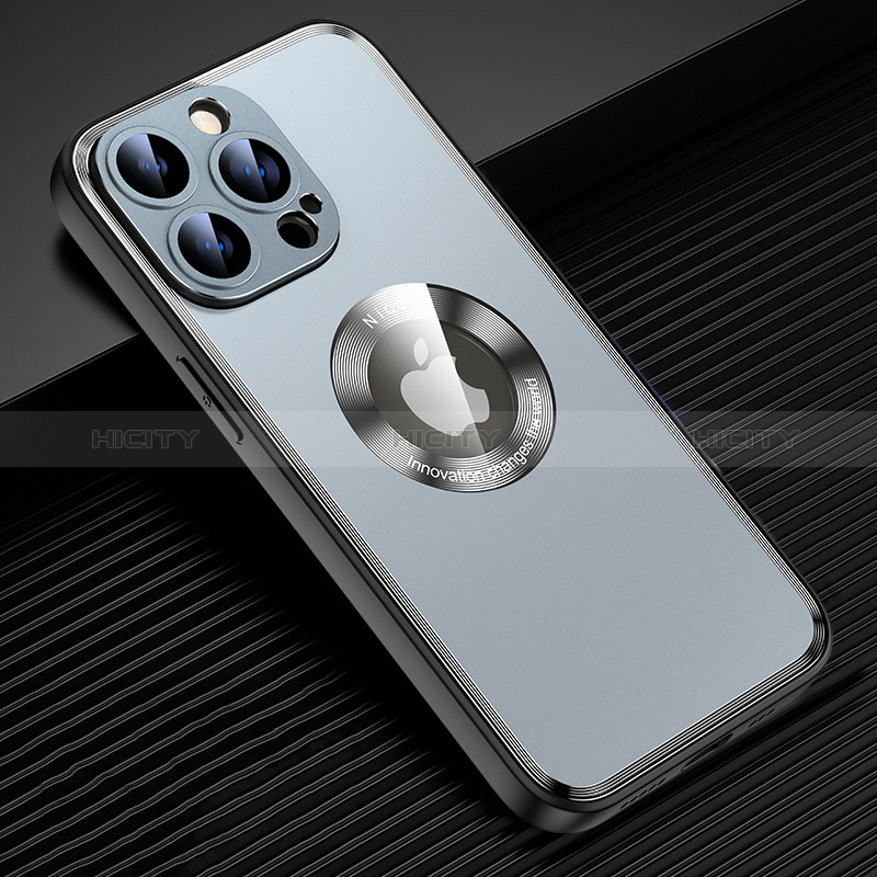 Custodia Lusso Alluminio e Silicone Laterale Cover con Mag-Safe Magnetic JL2 per Apple iPhone 15 Pro