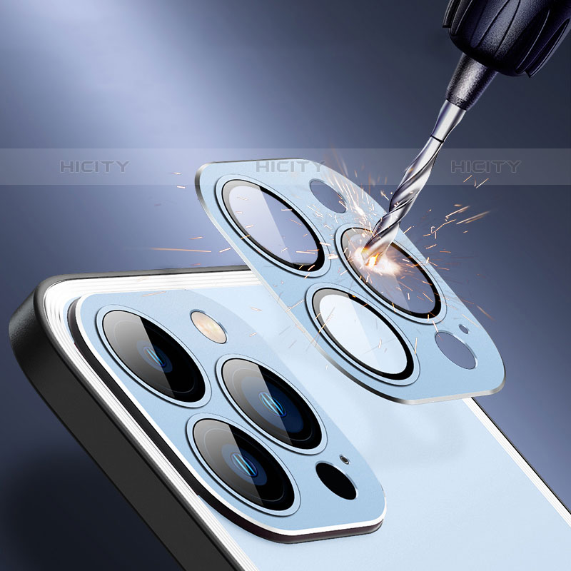 Custodia Lusso Alluminio e Silicone Laterale Cover con Mag-Safe Magnetic JL4 per Apple iPhone 15 Pro Max