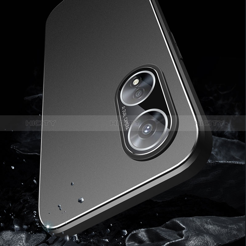 Custodia Lusso Alluminio e Silicone Laterale Cover J01 per Oppo A58 5G